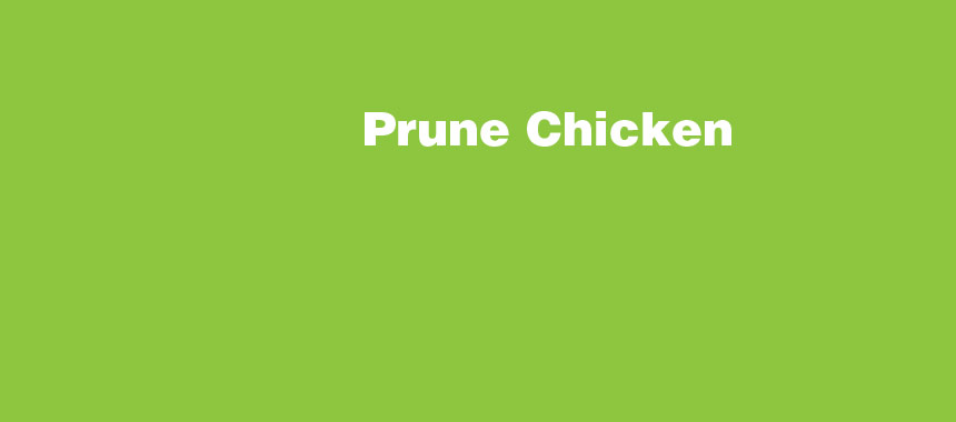 Prune Chicken