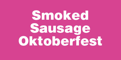 Smoked Sausage Oktoberfest